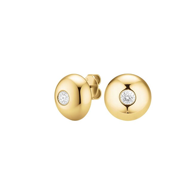 Rosefield Orecchini solitari placcati in oro, senza tempo JEBSG-J1198 donna