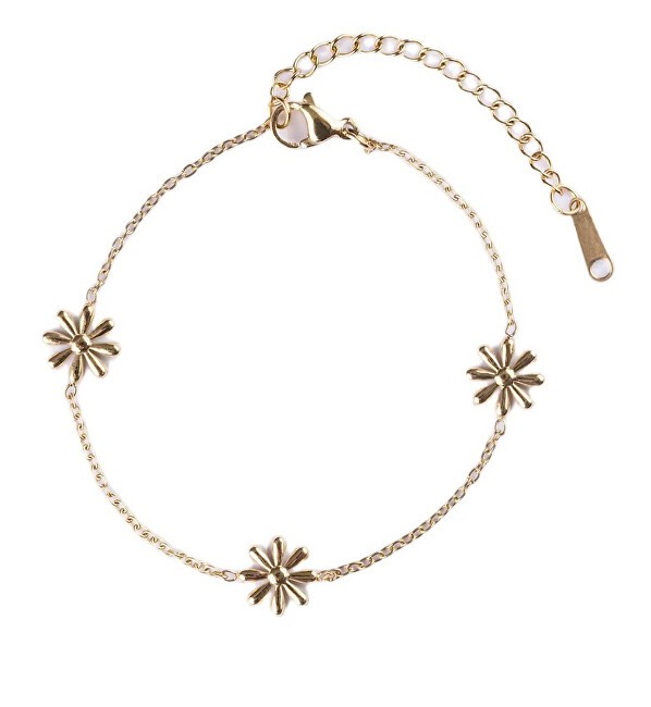 Emily Westwood Bellissimo bracciale in acciaio placcato oro Elaris EWB250373G donna