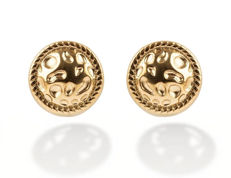 Marc Malone Orecchini a perno placcati in oro con zibellino MCE250311G donna
