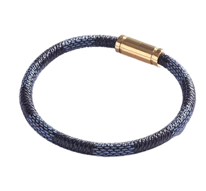 Marc Malone Elegante bracciale da uomo in pelle sintetica MCGB5040 uomo