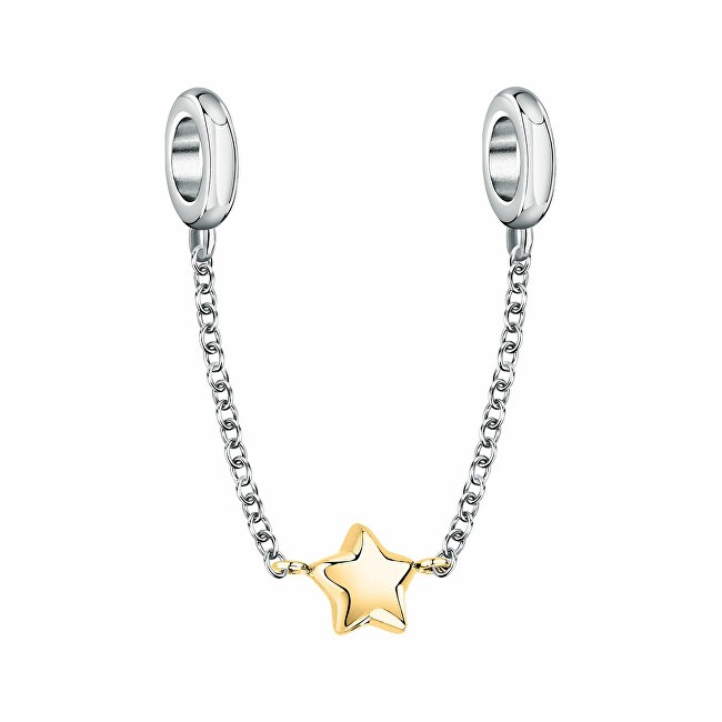 Morellato Catena di sicurezza in acciaio con ganci a stella SCZ1413 donna