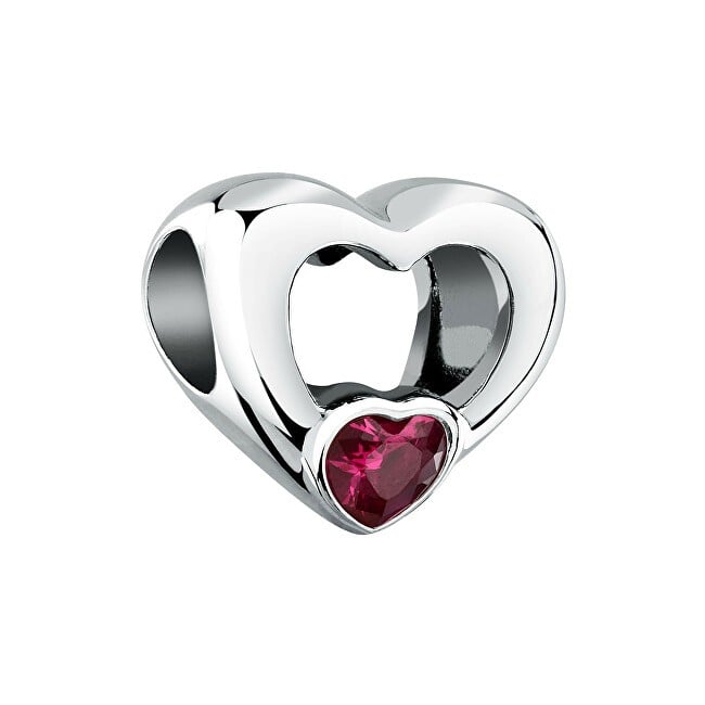 Morellato Perla in acciaio a forma di cuore con gocce di cristallo SCZ1408 donna