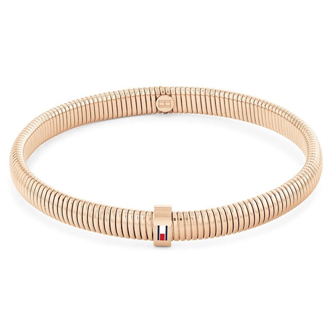 Tommy Hilfiger Bracciale di lusso in acciaio color bronzo Pulsera 2781006 donna