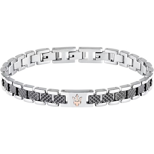 Maserati Iconico bracciale in acciaio da uomo JM225AVD86 uomo