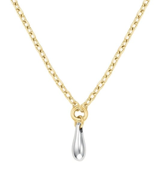 Rosefield Elegante collana bicolore da donna Dome JNDDD-J1220 donna