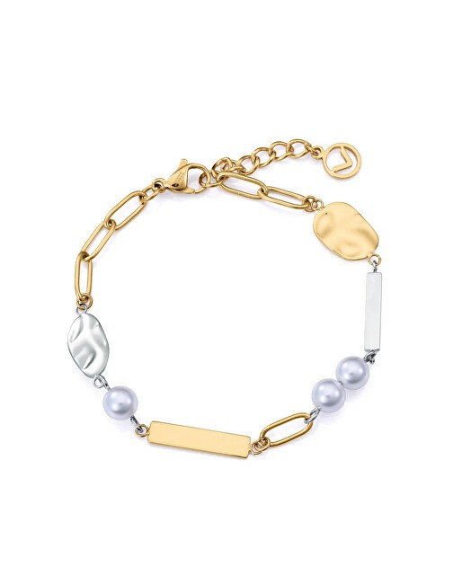 Viceroy Bracciale moderno con perle sintetiche Chic 75372P01019 donna