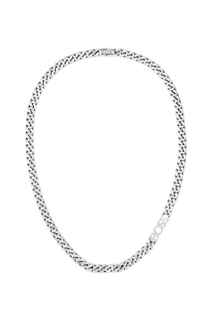 Hugo Boss Collana in acciaio distintiva da uomo Kassy 1580769 uomo