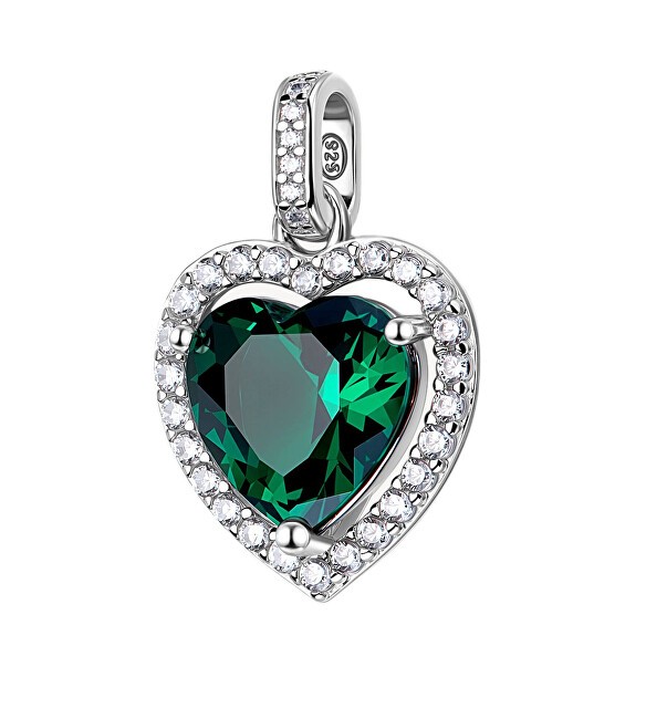 Brosway Ciondolo a forma di cuore in argento, modello Fancy Life Green FLG144 donna
