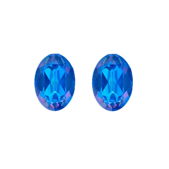 Oliver Weber Orecchini distintivi con cristalli Swarovski blu Dawn Lumiere 23219 BLU donna