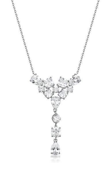 Brosway Lussuosa collana con zirconi cubici trasparenti Dreaming BIG04 donna