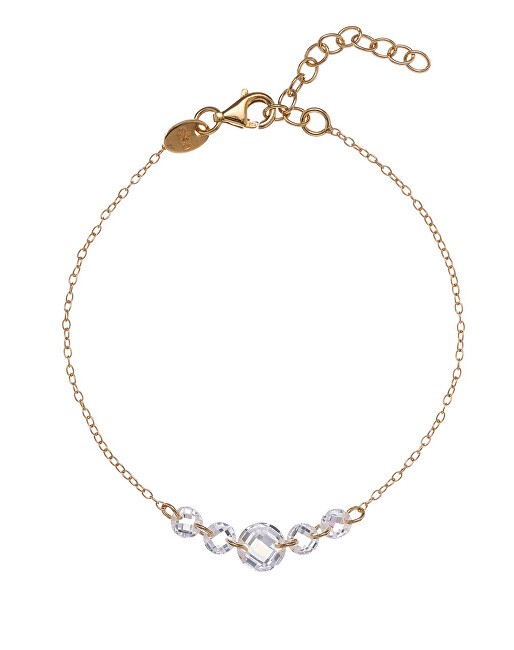 Alisia Bracciale da donna placcato oro con zirconi trasparenti AL4841.01.000 donna