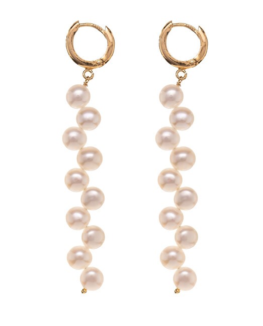 Alisia Orecchini lunghi unici con perle vere AL5150.01.000 donna