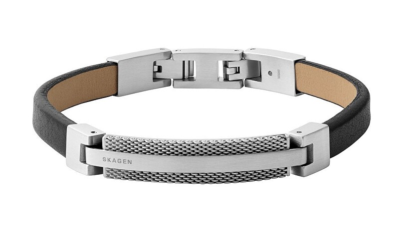 Skagen Bracciale in pelle da uomo Torben SKJM0208040 uomo