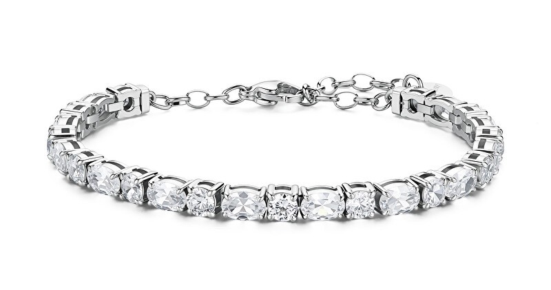 Brosway Bracciale di lusso con zirconi cubici trasparenti Dreaming BIG18 donna