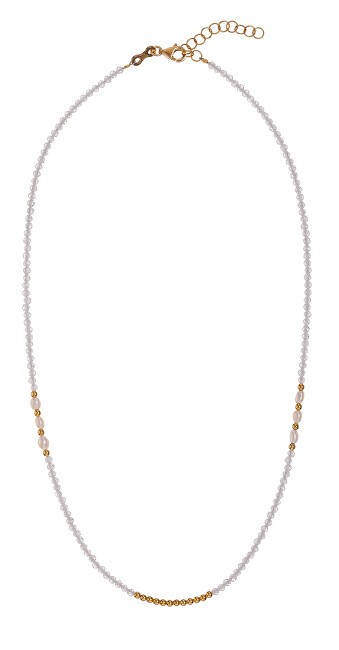 Alisia Collana scintillante con zirconi e perle AL4812.01.000 donna