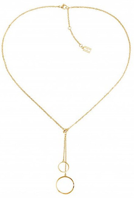 Tommy Hilfiger Collana moderna placcata in oro TH2780151 donna