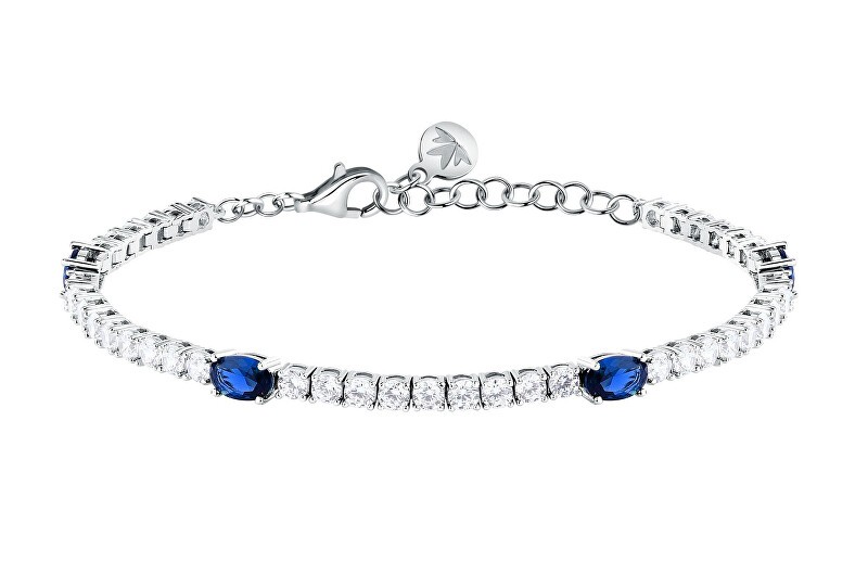 Morellato Bracciale tennis con zirconi blu Tesori SAIW268 donna
