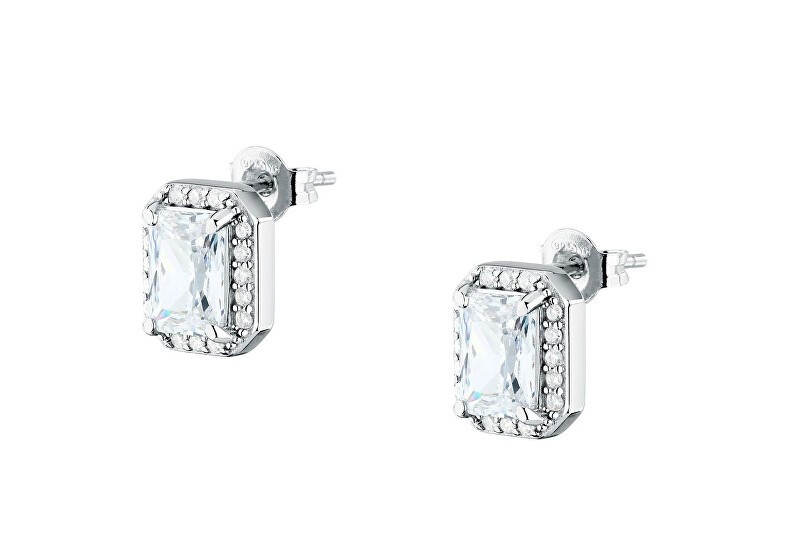 Morellato Orecchini in argento con zirconi cubici Tesori SAIW320 donna