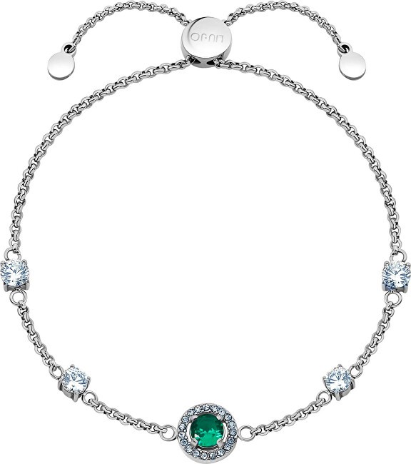 Liu Jo Elegante bracciale in acciaio con zirconi Essential LJ2273 donna