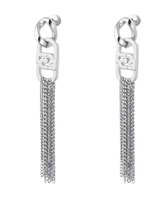 Liu Jo Eleganti orecchini lunghi con catenine pendenti LJ3053 donna