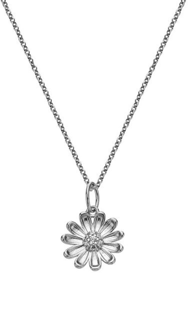 Hot Diamonds Collana in argento Thank You Silver Whisper SWP012 catena, ciondolo donna