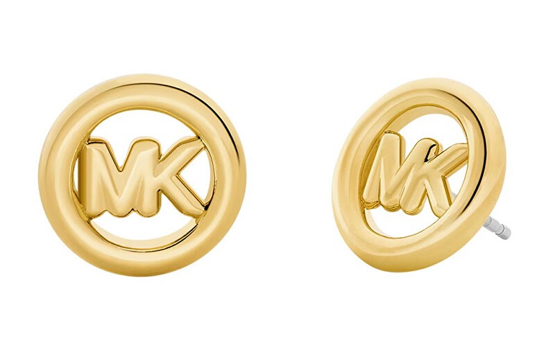 Michael Kors Orecchini a perno placcati in oro MKJ8507710 donna