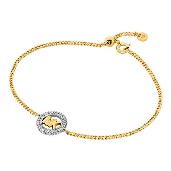 Michael Kors Elegante bracciale bicolore con zirconi Premium MKJ8577931 donna