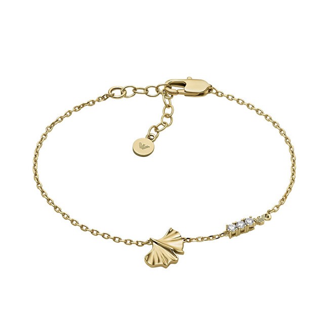 Emporio Armani Delicato bracciale placcato oro con zirconi EGS3263710 donna
