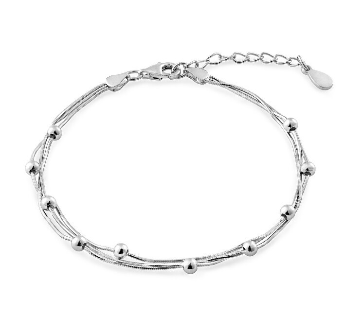 AGAIN Jewelry Bracciale triplo in argento da donna Hadek AJNR0023 donna