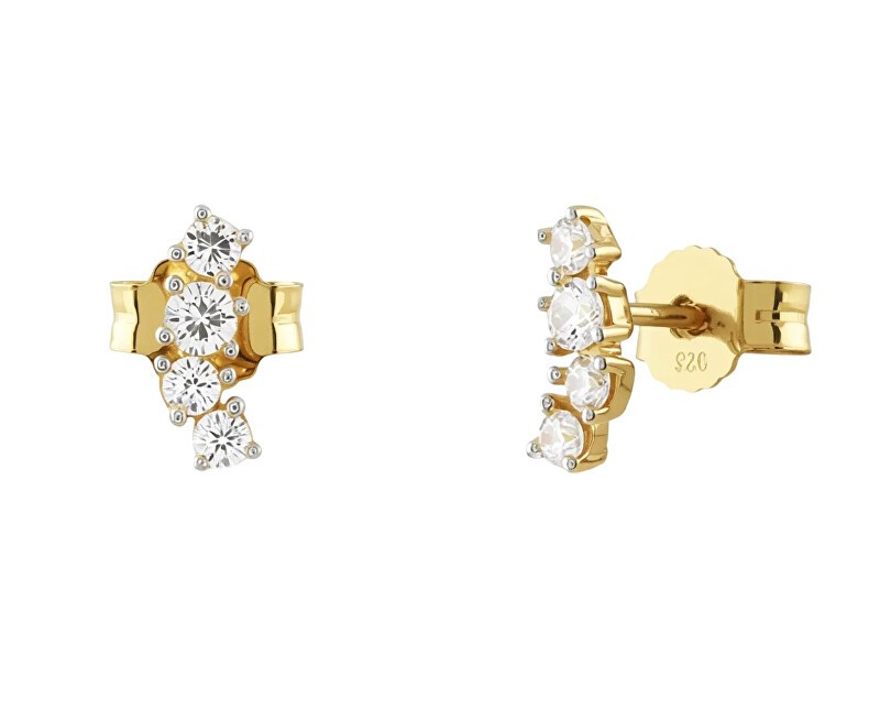 Guess Pietre placcate oro con zirconi Jardin JSBE04491JWYGT/U donna
