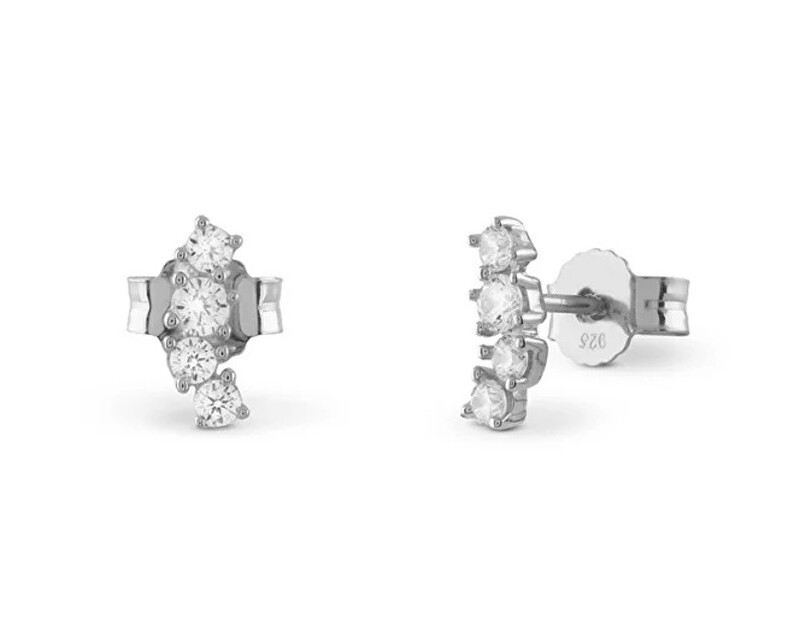 Guess Pietre d'argento con zirconi Jardin JSBE04495JWRHT/U donna