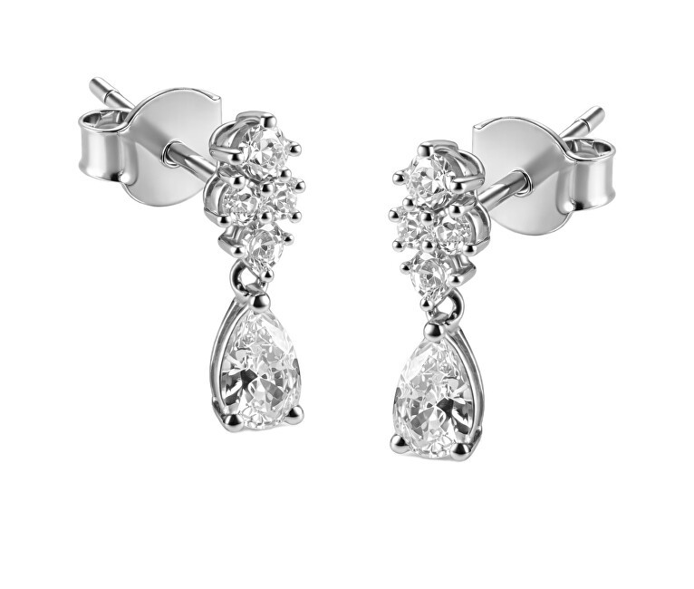 Guess Orecchini scintillanti in argento Jardin JSBE04496JWRHT/U donna