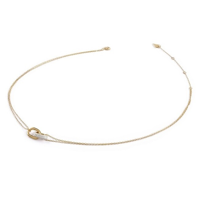 Guess Collana doppia con zirconi Nuances JSBN04546JWYGT/U donna