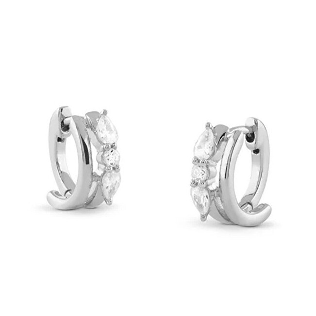 Guess Orecchini in argento con zirconi Nuances JSBE04520JWRHT/U donna