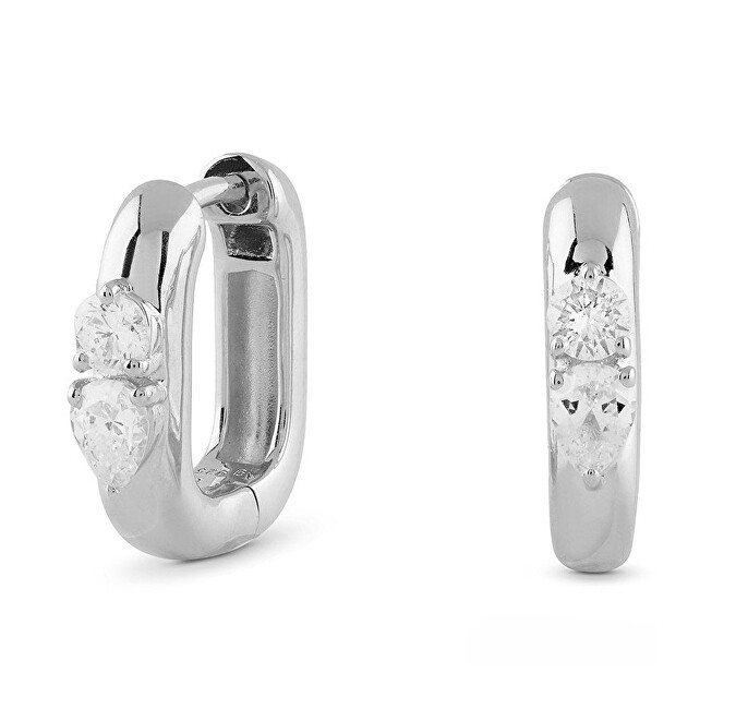 Guess Orecchini in argento con zirconi Nuances JSBE04519JWRHT/U donna