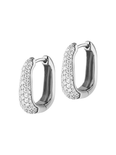 Guess Orecchini in argento con cristalli Nuances JSBE04502JWRHT/U donna