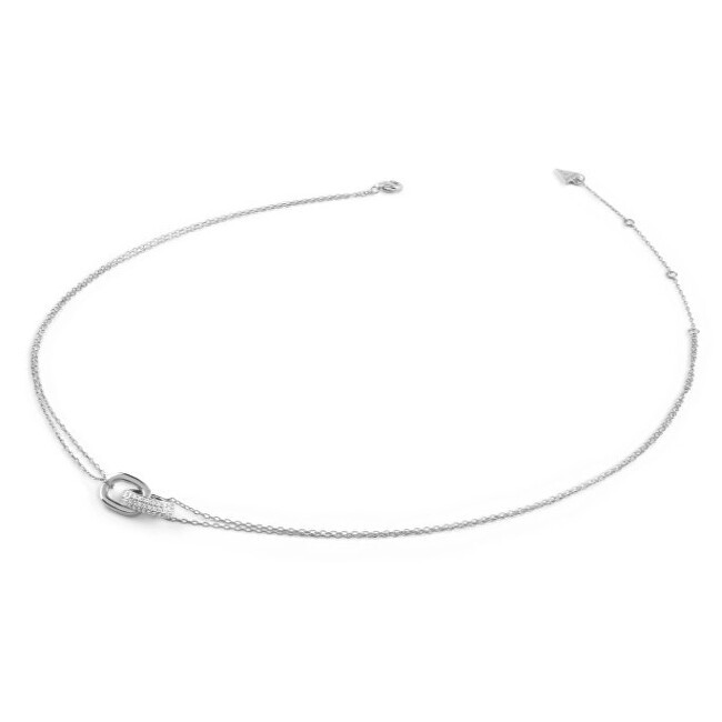 Guess Collana doppia con zirconi Nuances JSBN04550JWRHT/U donna