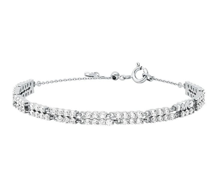 Michael Kors Bellissimo bracciale in argento con zirconi Premium MKC1812040 donna