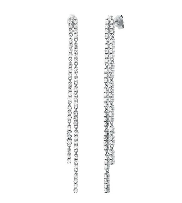 Michael Kors Lussuosi orecchini lunghi con zirconi Premium MKC1813040 donna
