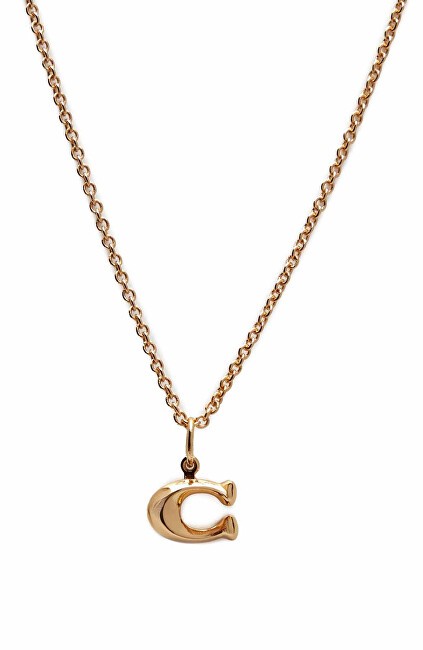 Coach Elegante collana da donna placcata in oro 37335949GLD710 donna