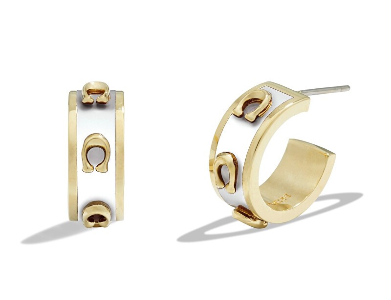 Coach Eleganti orecchini semicircolari da donna 37448375GLD100 donna