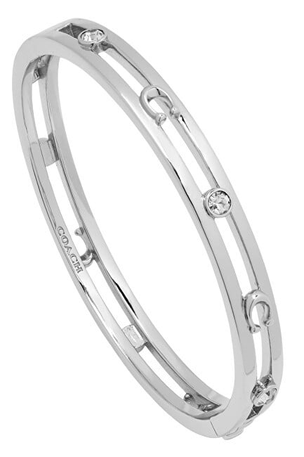 Coach Elegante bracciale da donna in metallo massiccio 37506208RHO030 donna