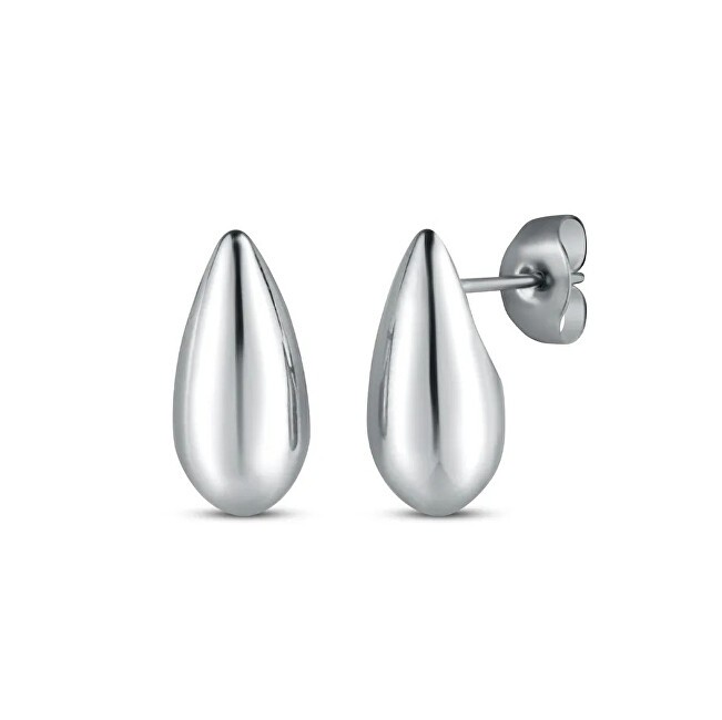 Vuch Orecchini a goccia in acciaio Lurea Silver donna