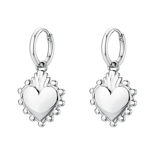 Brosway Orecchini romantici 2 in 1 in acciaio Chakra BHKE196 donna