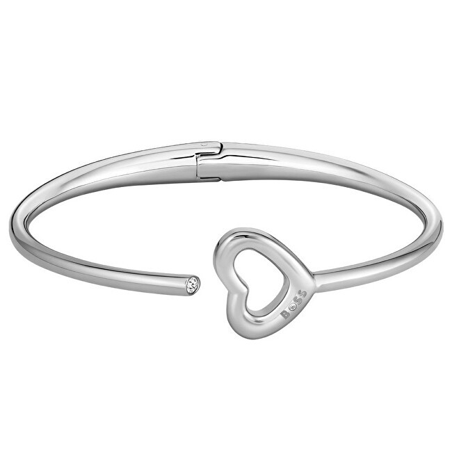 Hugo Boss Romantico bracciale solido con cristalli Honey Boundless 1580723 donna