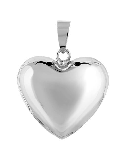 MUMMY BELL Campanulare di gravidanza a forma di cuore - Argento donna