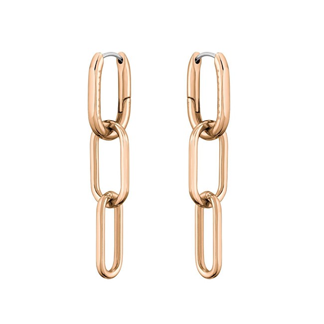 Hugo Boss Orecchini pendenti 2 in 1 placcati in oro Tessa 1580202 donna