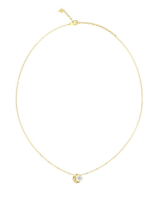 Guess Collana Aurora con luna placcata in oro JUBN06232JWYGT/U donna