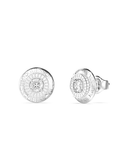 Guess Orecchini a perno glitterati Sparks JUBE06289JWRHT/U donna