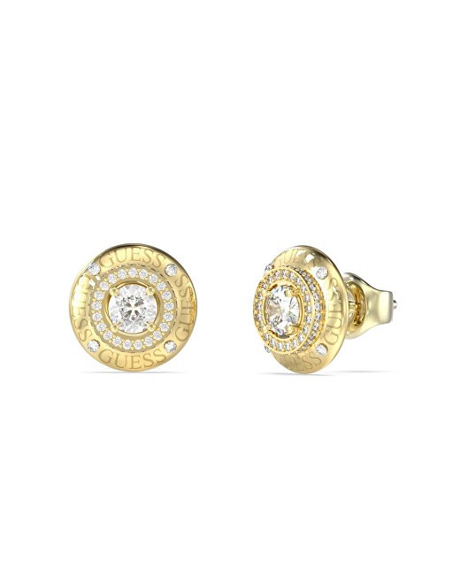 Guess Orecchini a perno Sparks placcati in oro JUBE06289JWYGT/U donna